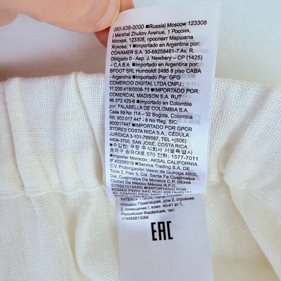 NWT Banana Republic Linen Blend Pull-On Pants Pockets (Women’s M) - Picture 9 of 10